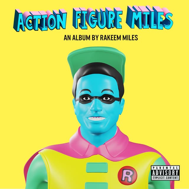 Album cover art for Action Figure Miles