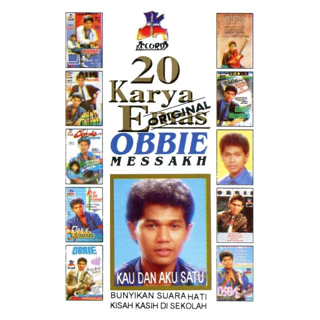 Album cover art for 20 Karya Emas Obbie Messakh Kau Dan Aku Satu