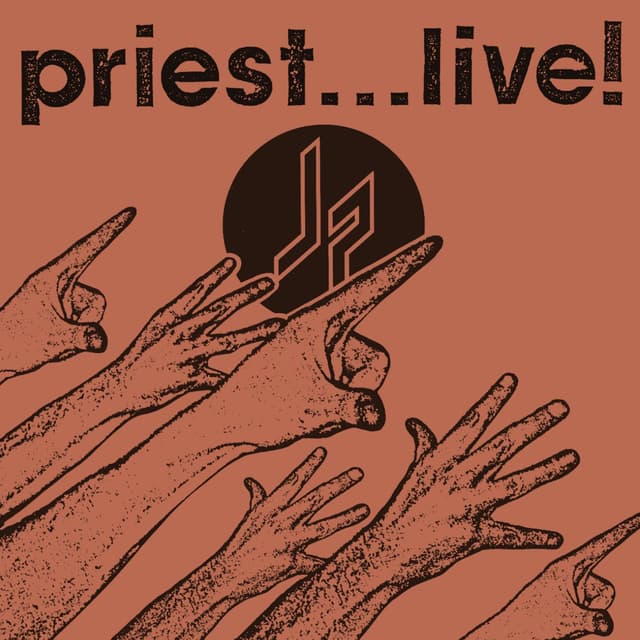 Album cover art for Priest... Live!