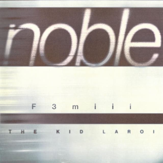 Album cover art for NOBLE (with The Kid LAROI)