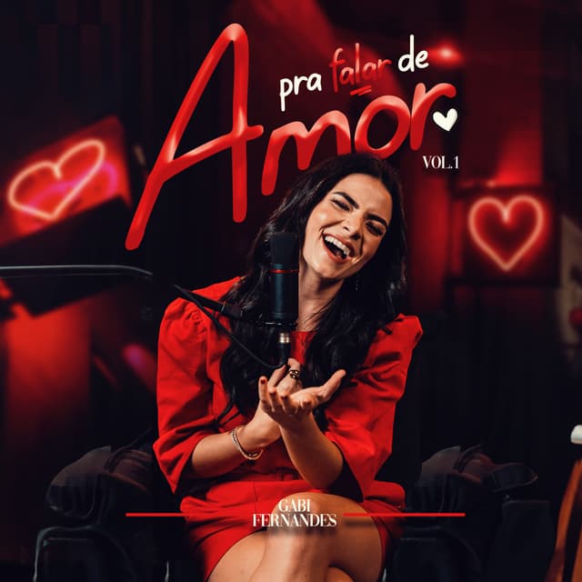 Album cover art for Pra Falar de Amor, Vol. 1