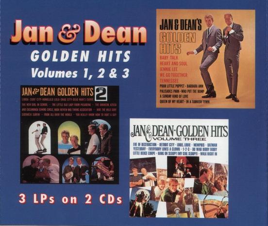 Album cover art for Jan & Dean Golden Hits