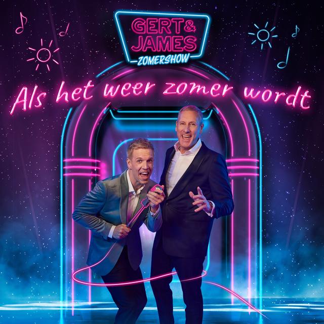 Album cover art for Als het weer zomer wordt