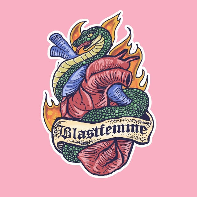 Album cover art for Blastfemme