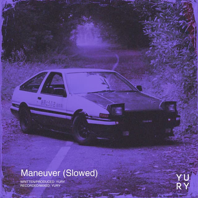 Album cover art for Maneuver (slowed)