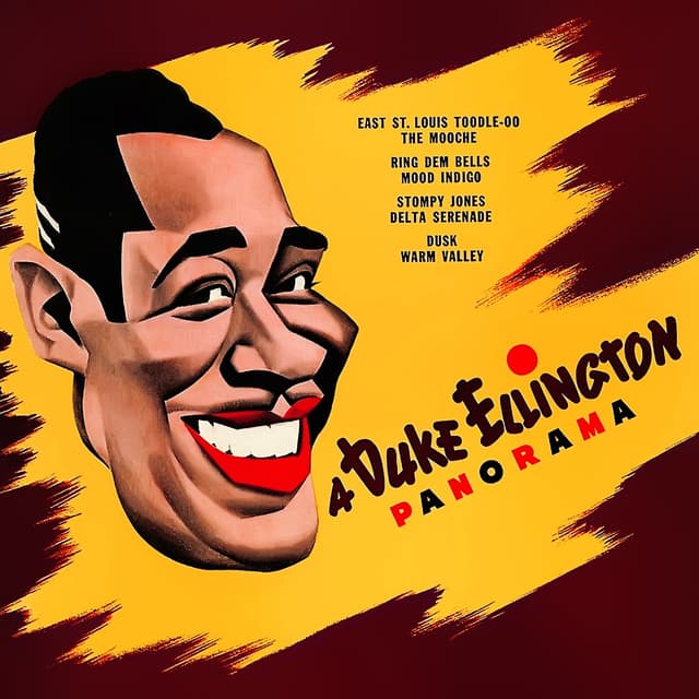 Album cover art for A Duke Ellington Panorama