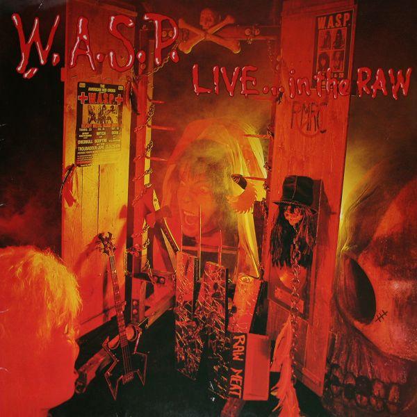 Album cover art for Live... In the Raw