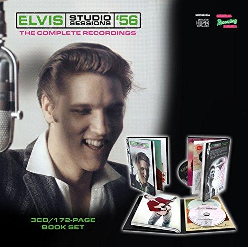 Album cover art for Elvis Studio Sessions '56 - The Complete Recordings