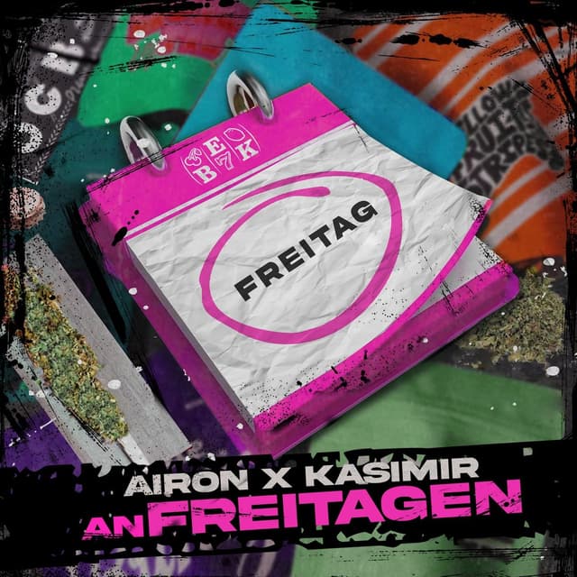 Album cover art for An Freitagen