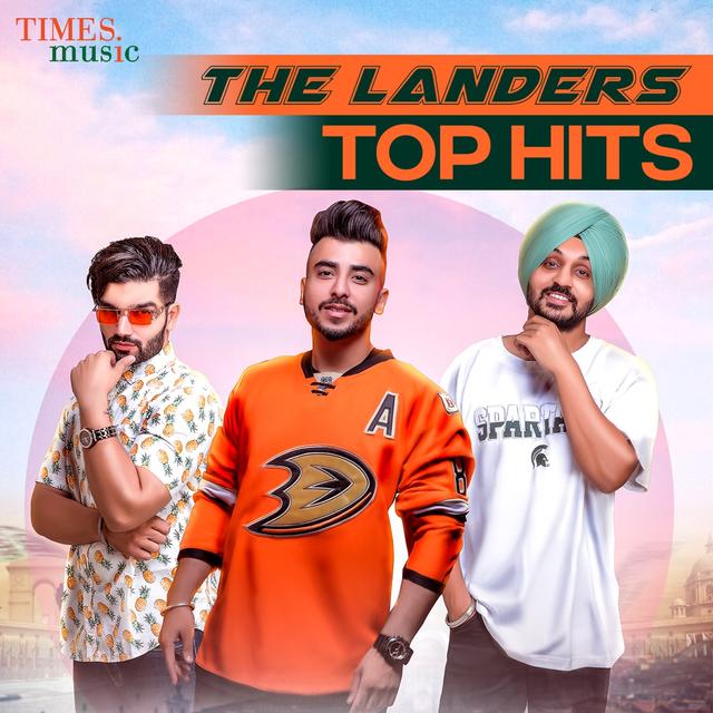 Album cover art for The Landers Top Hits