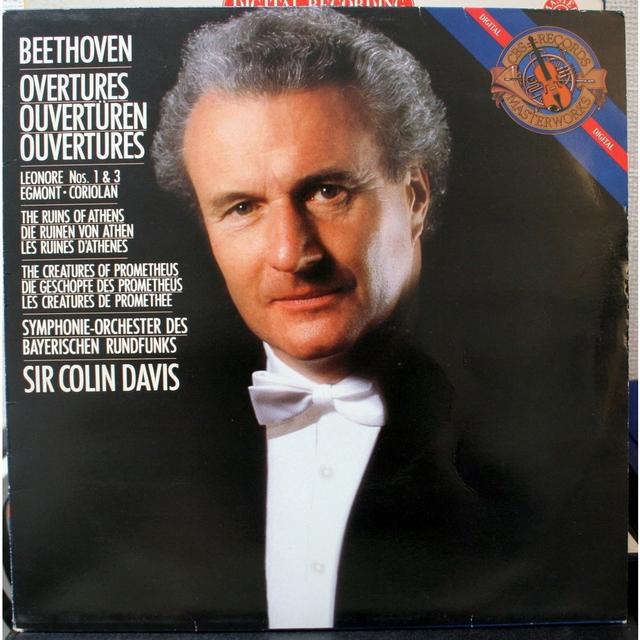 Album cover art for Beethoven Overtures