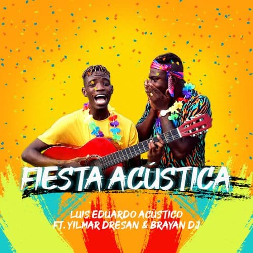 Album cover art for Fiesta Acústica (Cheque Choco)