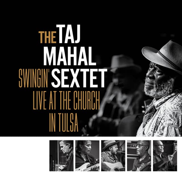 Album cover art for Swingin' Live at the Church in Tulsa