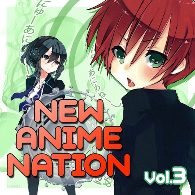 Album cover art for New Anime Nation, Vol. 3