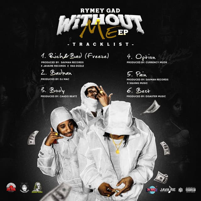 Album cover art for Without Me