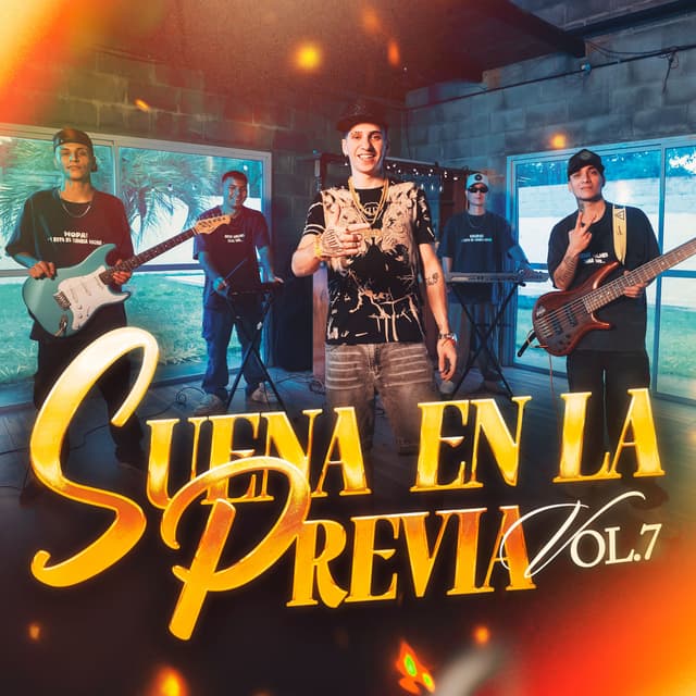 Album cover art for Suena en la Previa, Vol.7