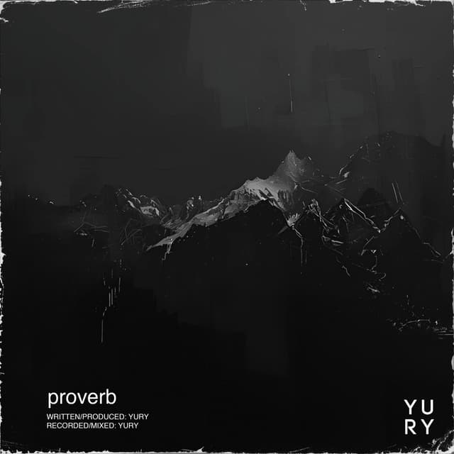 Album cover art for proverb