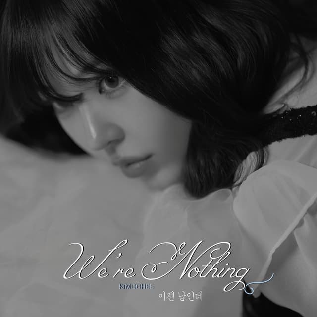 Album cover art for We’re nothing