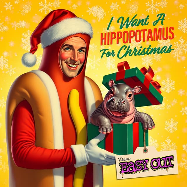 Album cover art for I Want a Hippopotamus for Christmas