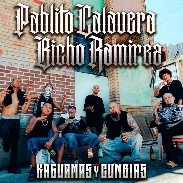 Album cover art for Kaguamas y Cumbias