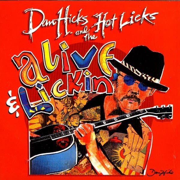 Album cover art for Alive & Lickin'