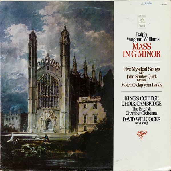 Vaughan Williams: Mass in G Minor