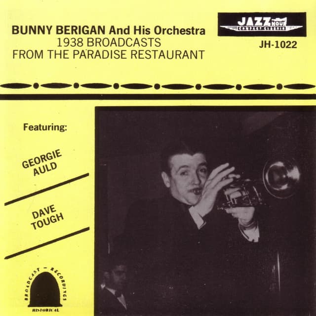 Album cover art for 1938 Broadcasts From The Paradise Restaurant