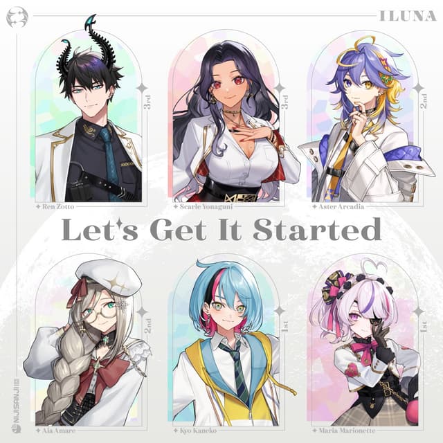 Album cover art for Let’s Get It Started