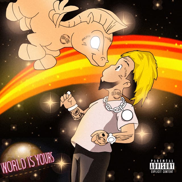 Album cover art for World Is Yours
