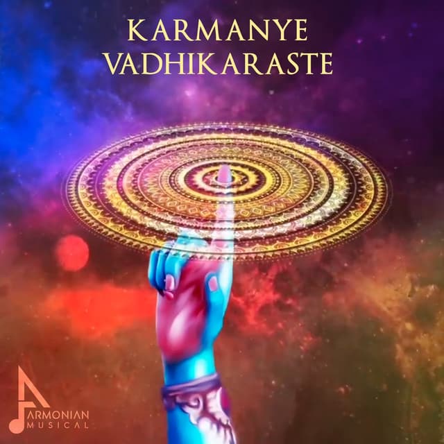 Album cover art for Karmanye Vadhikaraste
