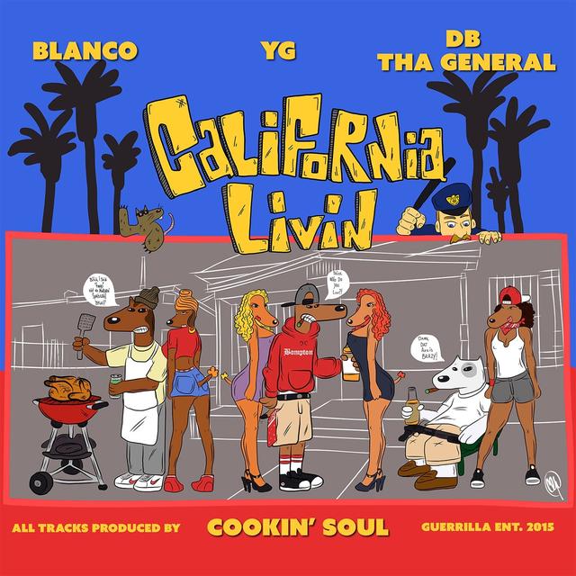 Album cover art for California Livin’