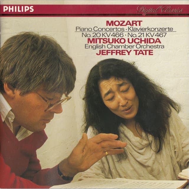 Album cover art for Mozart : Piano Concertos Nos 20 & 21