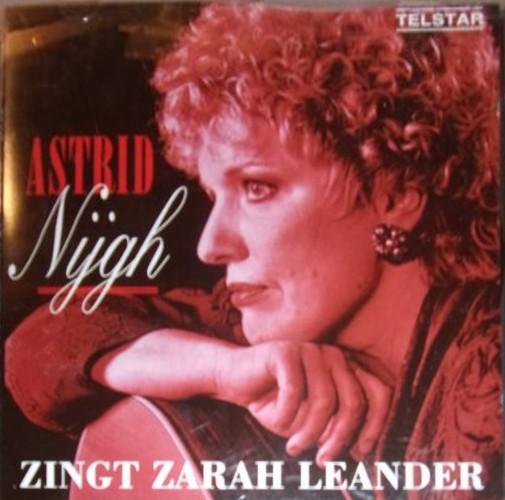 Album cover art for Astrid Nijgh zingt Zarah Leander