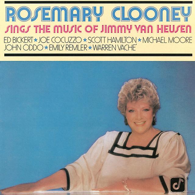 Album cover art for Rosemary Clooney Sings the Music of Jimmy Van Heusen