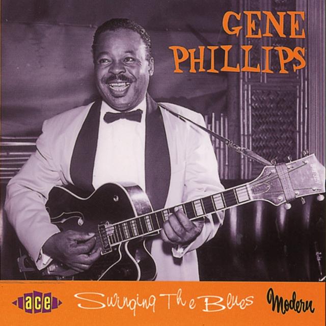 Album cover art for Swinging The Blues