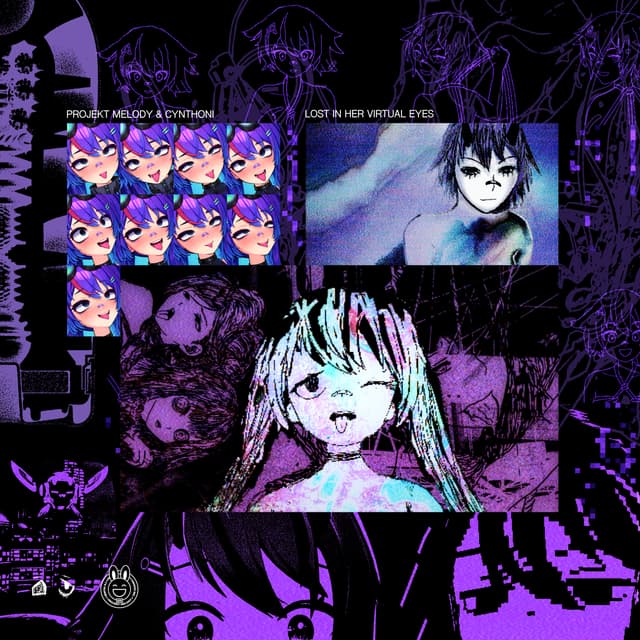 Album cover art for Lost in Her Virtual Eyes