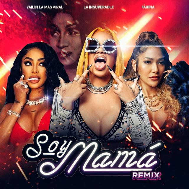 Album cover art for Soy Mamá (Remix)