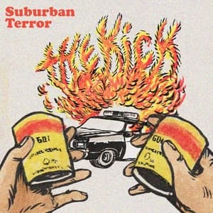 Album cover art for Suburban Terror