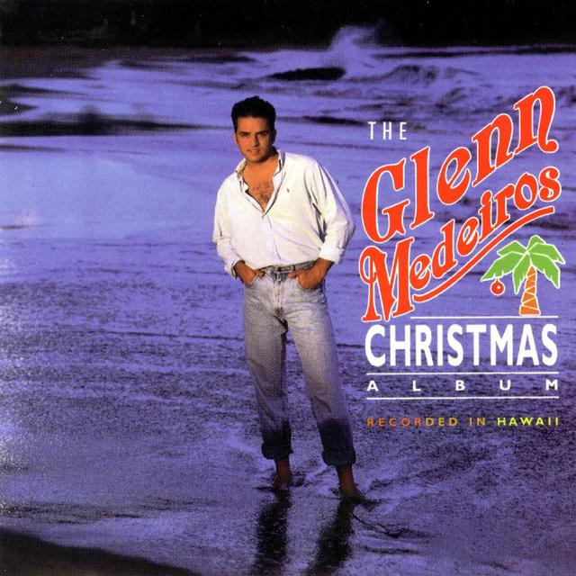 Album cover art for The Glenn Medeiros Christmas Album