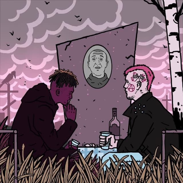 Album cover art for Жаль что умер Саша Скул