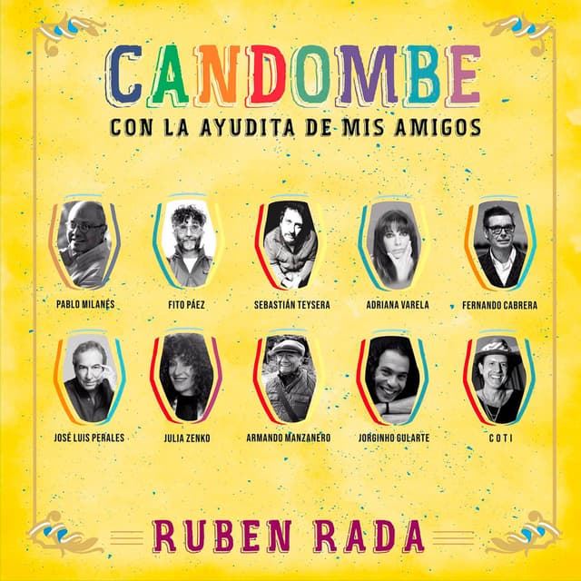 Album cover art for Candombe Con La Ayudita De Mis Amigos