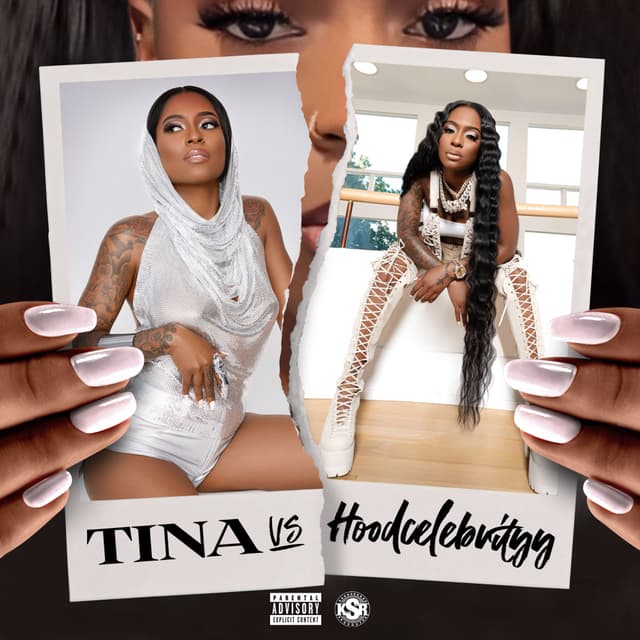 Album cover art for Tina vs Hoodcelebrityy