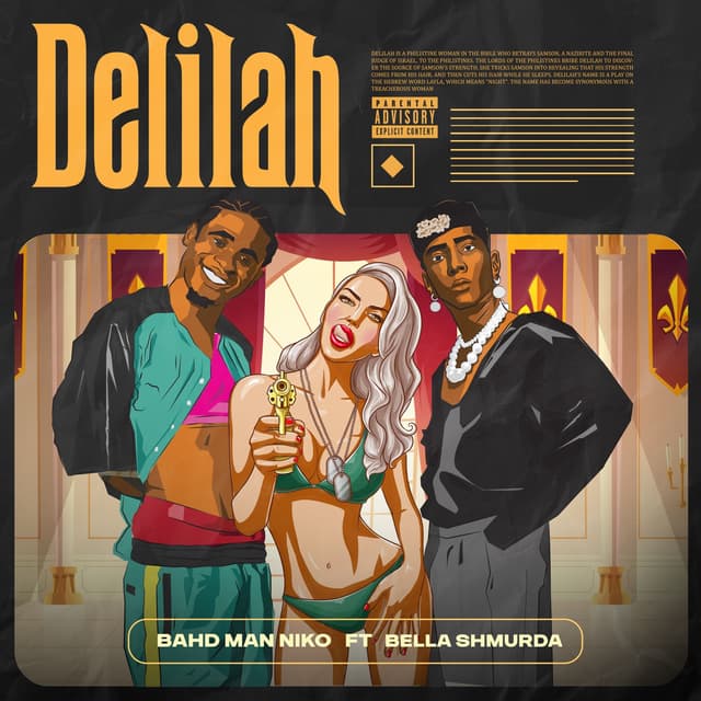 Album cover art for Delilah