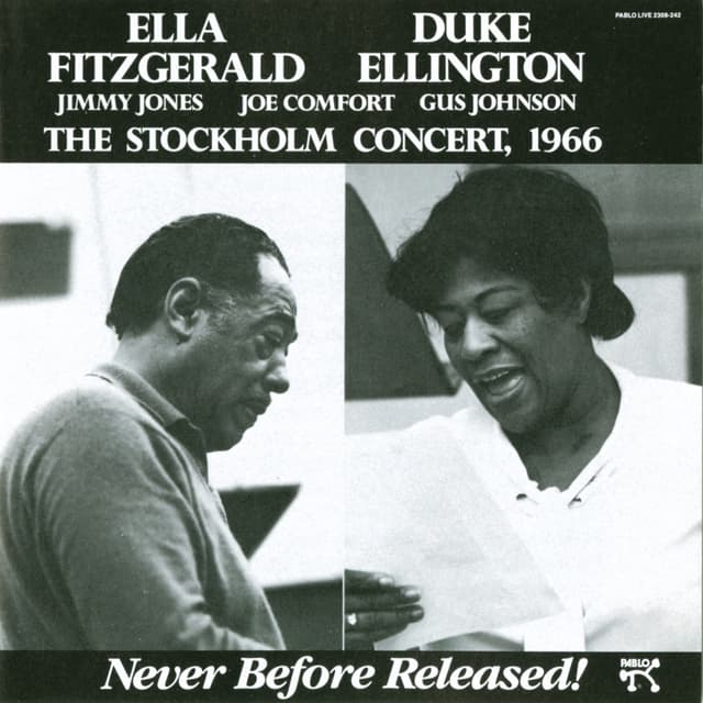 Album cover art for Stockholm Concert 1966