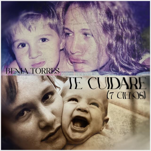 Album cover art for Te Cuidaré (7 Cielos)