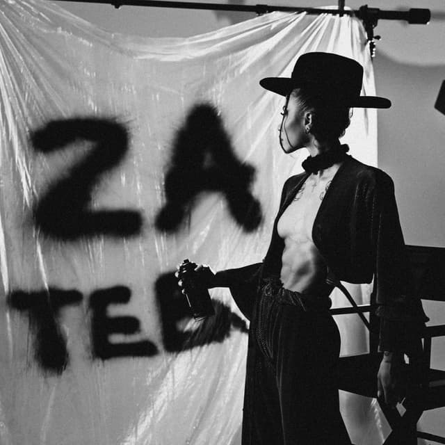 Album cover art for Za Teb