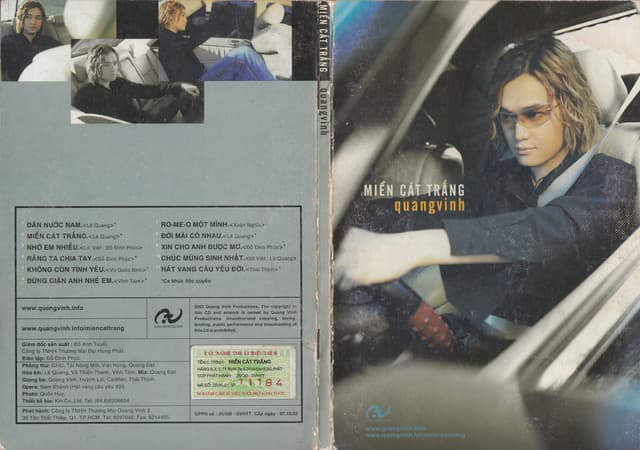 Album cover art for Miền Cát Trắng