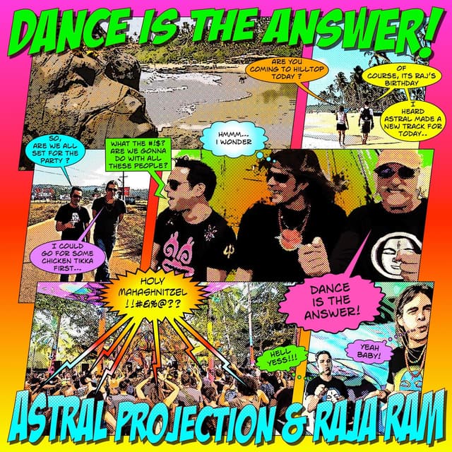 Album cover art for Dance Is the Answer