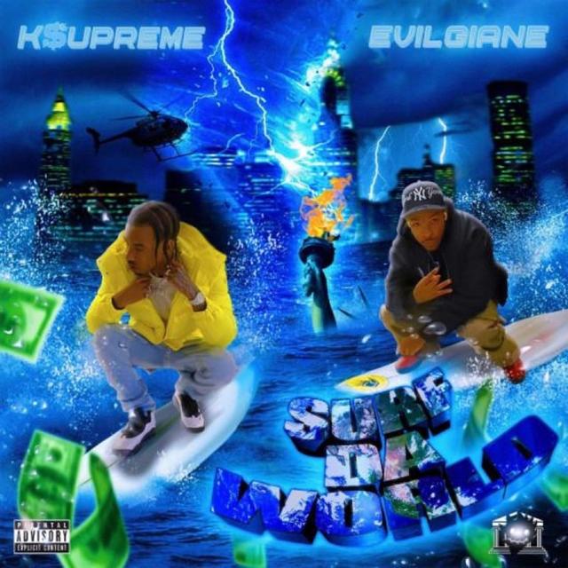 Album cover art for Surf da World