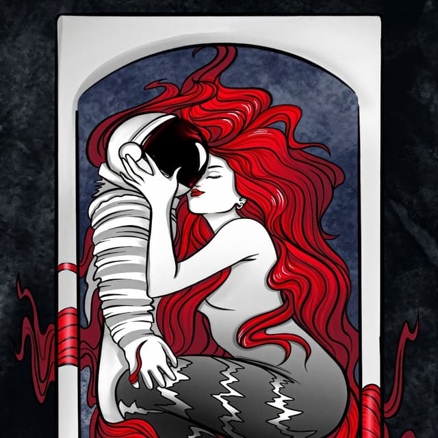 Album cover art for Зазеркалье тёмных вод